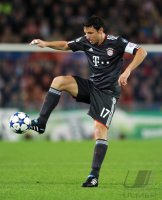 Fussball Champions League  Saison 2010/2011: Mark van Bommel (FC Bayern Muenchen)