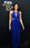 Fussball International  FIFA Ballon d Or 2012: Torhueterin Hope Solo (USA)