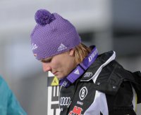 SKI Weltcup  Damen  ST. Moritz:  Maria RIESCH (GER)