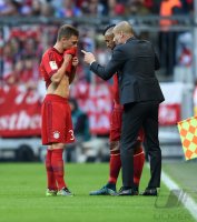 Fussball 1. Bundesliga Saison 15/16: FC Bayern Muenchen - VfB Stuttgart