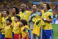 FUSSBALL WM 2014, HALBFINALE: Brasilien - Deutschland