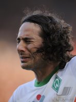 Fussball 1. Bundesliga  Saison 2010/2011:  Claudio Pizarro (SV Werder Bremen)