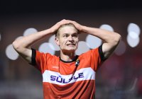 Fussball Regionalliga Suedwest 2021/2022 TSG Balingen - FC Rot Weiss Koblenz