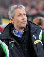 Fussball 1. Bundesliga, Saison 2011/2012:  Trainer Lucien Favre (Borussia Moenchengladbach)