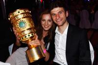 Fussball DFB Pokalfinale 2010:   SIEGERPARTY  FC Bayern Muenchen