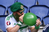 Fussball Europameisterschaft Achtelfinale 2016: Wales - Nordirland