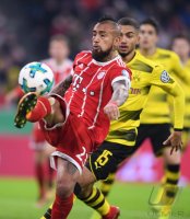 Fussball DFB Pokal Achtelfinale 17/18: FC Bayern Muenchen - Borussia Dortmund