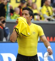 Fussball 1. Bundesliga : JUBEL Lucas Barrios (Borussia Dortmund)