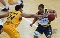 Basketball 1. Bundesliga 14/15 Hauptrunde:  Walter Tigers Tuebingen - Phoenix Hagen