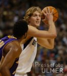 Basketball NBA  Mavericks  vs. Lakers  Dirk Nowitzki  (D)