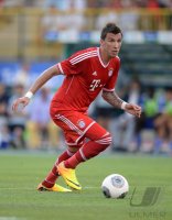 FUSSBALL 1. Bundesliga 13/14: Mario Mandzukic (FC Bayern Muenchen)