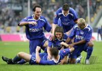 Fussball 1. Bundesliga: Koeln - Berlin, Jubel Berlin