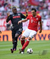 Fussball 1. Bundesliga Saison 16/17: FC Bayern Muenchen - 1. FC Koeln