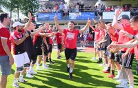 Fussball Relegation zur Oberliga, Rueckspiel 21/22: FC Holzhausen - FC Denzlingen