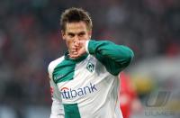 Fussball 1. Bundesliga: Werder, ROENBERG jubel