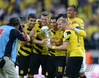 Fussball Bundesliga 14/15 Supercup Finale: JUBEL Borussia Dortmund