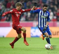 Fussball 1. Bundesliga Saison 15/16: FC Bayern Muenchen - Hertha BSC Berlin