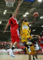 Basketball 1. Bundesliga Walter Tigers 86 -89  Giessen 46ers