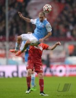 Fussball 2. BUNDESLIGA 14/15 : TSV 1860 Muenchen -  1. FC Kaiserslautern