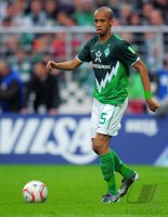 Fussball: 1. Bundesliga Saison 2010/2011: Bremen, WESLEY am Ball