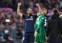 Fussball CHL 15/16 Viertelfinale: Atletico Madrid - FC Barcelona