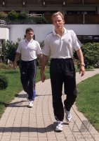Fussball  1. Bundesliga  Saison 2000/2001;  FC Hansa Rostock Trainingslager
