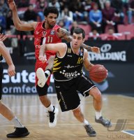 Basketball 1. Bundesliga 17/18 Hauptrunde: Walter Tigers Tuebingen - Giessen 46ers