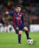Fussball CHL  Saison 2014/2015: Lionel Messi (Barca)
