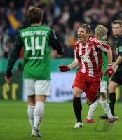 Fussball DFB Pokal 10/11 : FC Bayern Muenchen - SV Werder Bremen