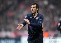 FUSSBALL  International CHL 09/10: Cesar Delgado (Lyon)