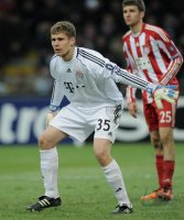 Fussball CHL  Saison 2010/2011:  Torwart Thomas Kraft (FC Bayern Muenchen)