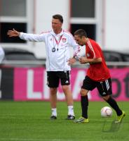 Fussball 1. Bundesliga: Training beim FC Bayern Muenchen