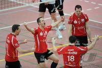 Volleyball  1. Bundesliga  09/10:  ENBW TV Rottenburg - VfB Friedrichshafen
