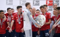 Fussball 1. Bundesliga Saison 17/18: Meister FC Bayern Muenchen