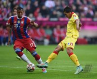 Fussball 1. Bundesliga Saison 14/15: FC Bayern Muenchen - TSG 1899 Hoffenheim