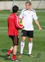 Fussball, Training der deutschen Nationalmannschaft