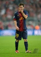 FUSSBALL INTERNATIONAL CHL HALBFINALE 12/13: FC Bayern Muenchen - FC Barcelona