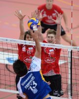 Volleyball  1. Bundesliga  13/14:  TV Rottenburg - VfB Friedrichshafen