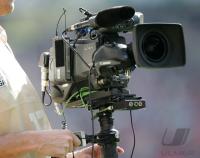 Fussball, 1. Bundesliga: TV Kamera