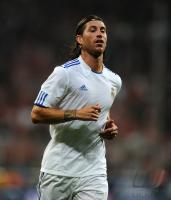 FUSSBALL Testspiel : SERGIO RAMOS (Real Madrid)