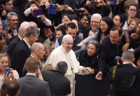 Rom Generalaudienz Papst Franziskus I.