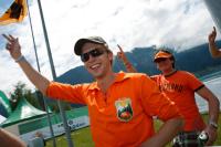 FUSSBALL EURO 2008: Fancamp der Niederlaender in Interlaaken