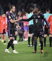 Fussball 1. Bundesliga 23/24: SC Freiburg - FC Bayern Muenchen