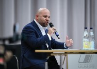 Streitgespraech OB Boris Palmer und AfD Landesvorsitzender Markus Frohnmaier in Tuebingen