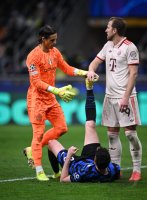 FUSSBALL CHAMPIONS LEAGUE SAISON 24/25
Viertelfinal Rueckspiel, Inter Mailand - FC Bayern Muenchen
