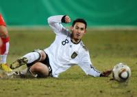 FUSSBALL LAENDERSPIEL U20: Deutschland, GUENDOGAN Einzelaktion