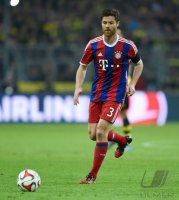 Fussball 1. Bundesliga Saison 14/15: Xabi Alonso (FC Bayern Muenchen)