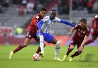 Fussball 1. Bundesliga Saison 21/22: FC Bayern Muenchen -  Hertha BSC Berlin