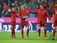 Fussball 1. Bundesliga Saison 15/16: TSG 1899 Hoffenheim - FC Bayern Muenchen