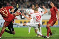 Fussball 1. Bundesliga : VfB Stuttgart - FC Bayern Muenchen